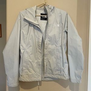 The North Face Light Grey Windbreaker
